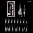 Full Cover SoftGel Tips YKQT97 (300 stk) thumbnail