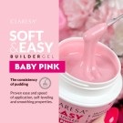 Soft & Easy Builder Gel, Claresa® Baby Pink, 90g thumbnail