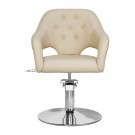 Frisørstol Gabbiano Parma, beige thumbnail
