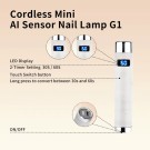SNRQI Mini UV-lampe G1 med spotlys og AI-sensor thumbnail