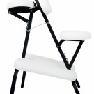 Habys FLEXO Massasjestol (sammenleggbar), K501 Hvit thumbnail