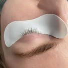 Gjenbrukbare under øyepads i silikon, hvit thumbnail