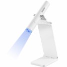 SNRQI Mini UV-lampe K3 med spotlys, hvit thumbnail