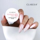 Claresa Rubber Gel 09 (nude, rosa med partikler), 12g thumbnail