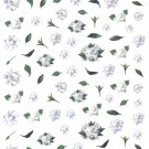 Negleklistremerker, blomster R005 thumbnail
