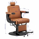 Barberstol Gabbiano visionerio, light brown thumbnail