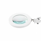 Lupelampe LED Glow 306 med bordfeste, hvit thumbnail