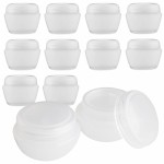Macomed 5ml prøvekrukker med lokk, Transparent (10stk)