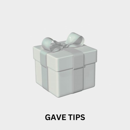 Gave tips