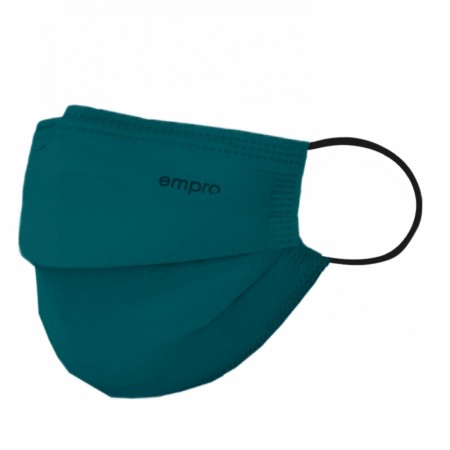 Empro medisinsk munnbind type IIR, 50pk Dyp Grønn