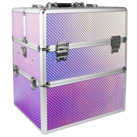 XXL Kosmetisk koffert i aluminium, Unicorn 204-4