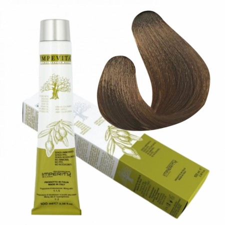 Permanent Hårfarge 100ml Impevita Nr. 7.3 Medium Golden Blonde