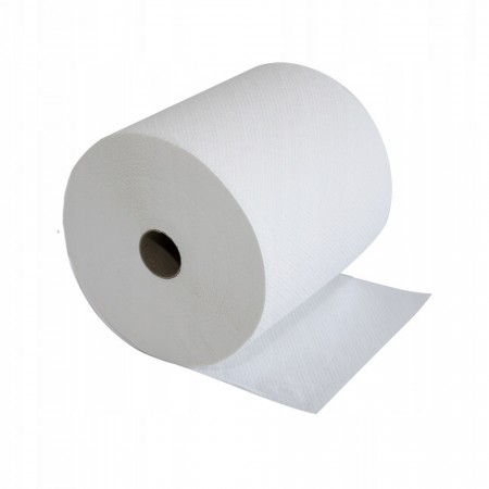 Rull med engangshåndklær i cellulose 2-lags, 260x250mm