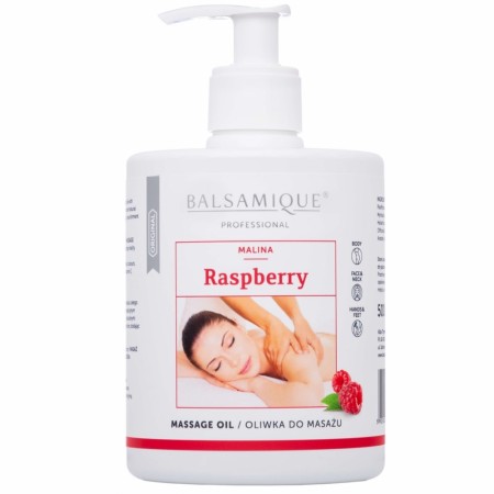 Massasjeolje BALSAMIQUE® Raspberry 500ml