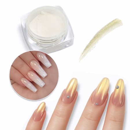 Clavier Chrome dekorstøv (3g), 89 Chameleon gold 