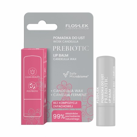 Prebiotic lip balm candelilla wax (4g)