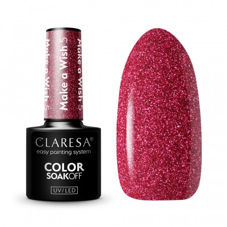 Claresa hybrid neglelakk (5ml), Make a wish 05