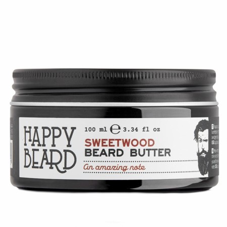 Skjeggsmør HappyBeard SweetWood Butter, 100ml