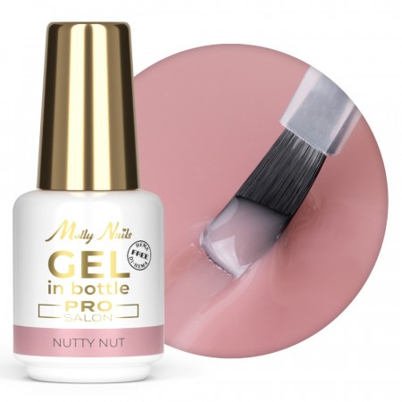 BUILDER GEL IN A BOTTLE NUTTY NUT, 15G HEMA-FREE