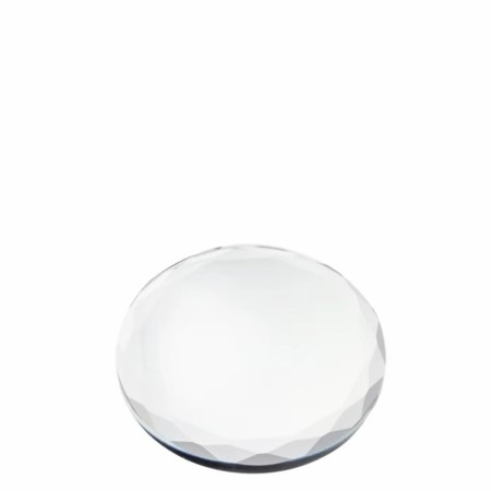 Transparent glassplate, til vippe og neglebehandling