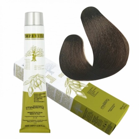 Permanent Hårfarge 100ml Impevita Nr. 5.3 Light Golden Brown