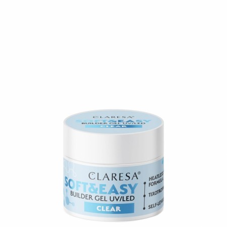Soft & Easy Builder Gel, Claresa® Clear, 12g