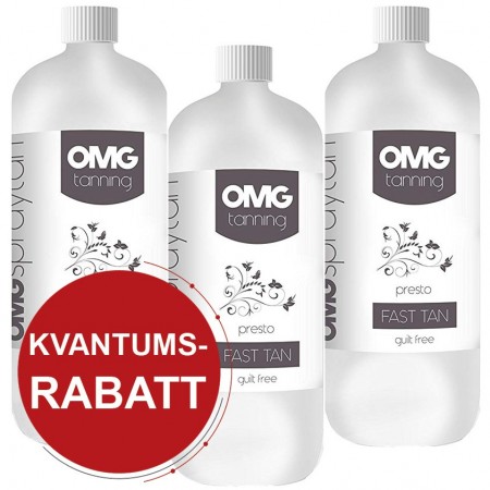 OMG Presto 1000ml Fast Tan