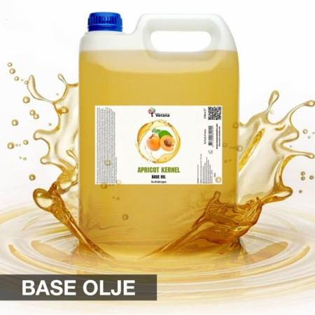 Massasjeolje VERANA® Apricot kernel 5 liter