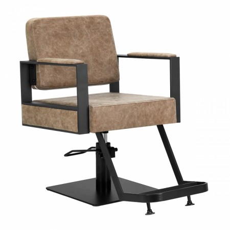 Frisørstol Gabbiano Modena old brown