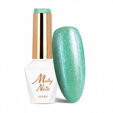 NEGLELAKK, HYBRID/SOAKOFF MollyNails Crazy mint no. 83, 8g HEMA-free
