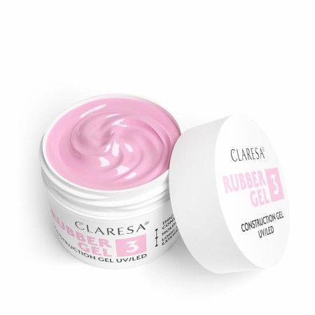Claresa Rubber Gel 03 (medium kald rosa), 45g