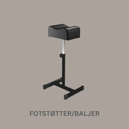 Fotstøtter/Baljer