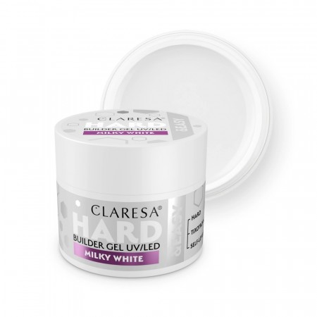 Hard & Easy Builder Gel, Claresa® MILKY WHITE 45g