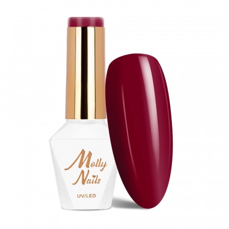 NEGLELAKK, HYBRID/SOAKOFF MollyNails Red Lips no. 9, 8g HEMA-free