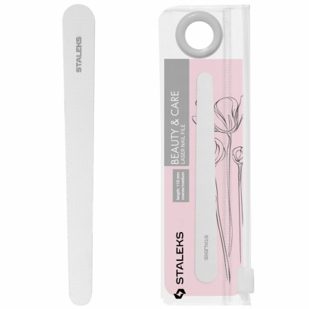 Laser Neglefil i rustfritt stål, Staleks Beauty & Care 20 (rett 110x12mm)