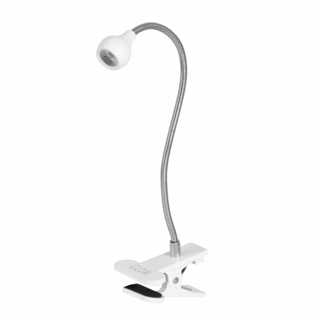Glow Snake UV-lampe med spotlys, hvit