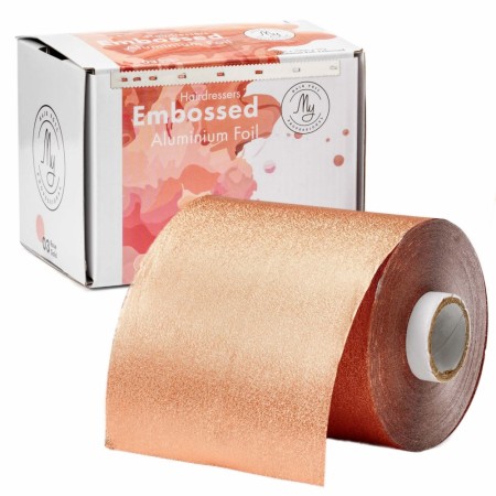 My Embossed Foil aluminiumsfolie (12cm x 100m) ROSE GOLD