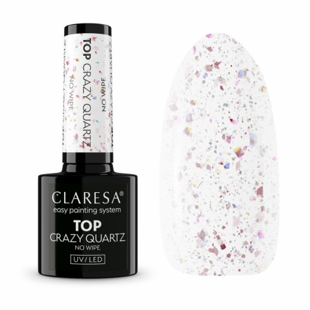 TOPCOAT NO WIPE, Crazy Quartz 5g Claresa®