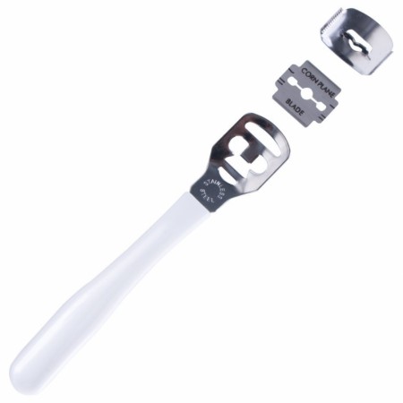 Omega Fothøvel i rustfritt stål, 14,5cm