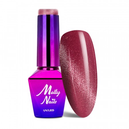 NEGLELAKK, HYBRID/SOAKOFF MollyNails Cat eye 166, 8g
