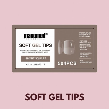 Soft gel tips