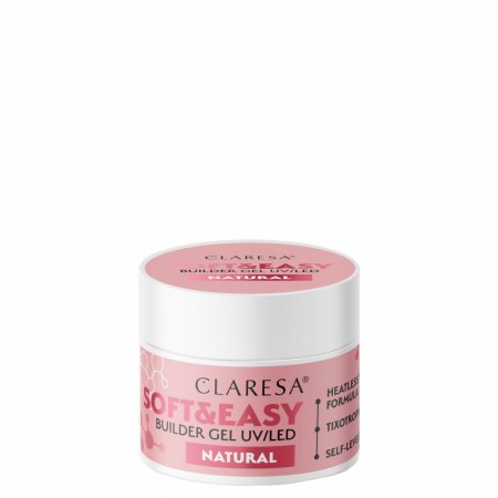 Soft & Easy Builder Gel, Claresa® Natural, 12g