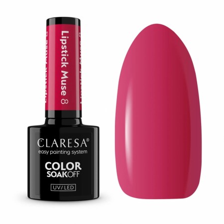 Claresa hybrid neglelakk (5ml), Lipstick muse 08