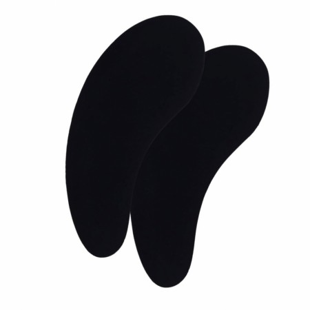 Gjenbrukbare under øyepads i silikon, sort