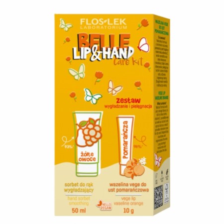 Belle Charm hand and lip care sett