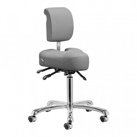 Arbeidsstol for fotpleie, Giovanni 1005 grå