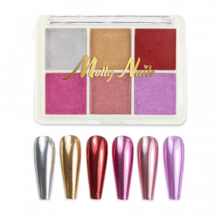 Chrome effect palette no. 4