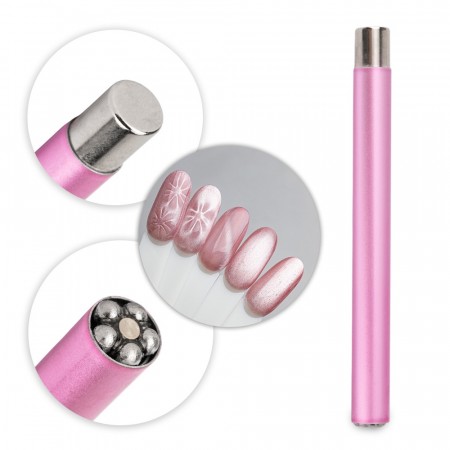 Magnetizer for cat eye, 2in1 rulle