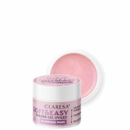 Soft & Easy Builder Gel, Claresa® BLINKING PINK, 12g