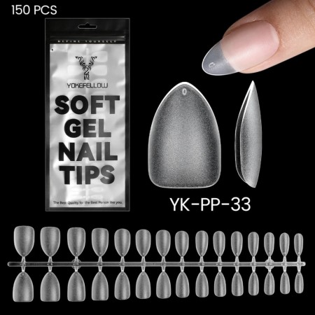 Full Cover SoftGel Tips YKPP33 (150 stk)